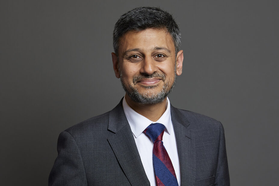 A portrait of Zubir Ahmed, Scottish Labour MP for Glasgow South West