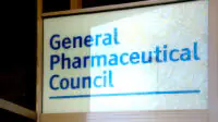 Entrance to the GPhC offices in central London